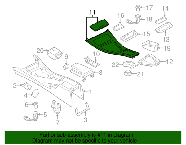 Trim Panel - BMW (51-16-7-137-484) - Image 2