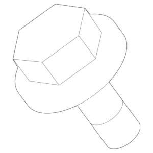 Windshield Wiper Motor Bolt - BMW (07-11-9-903-994)