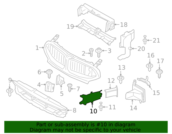 Air Duct - BMW (51-74-8-065-809) - Image 2