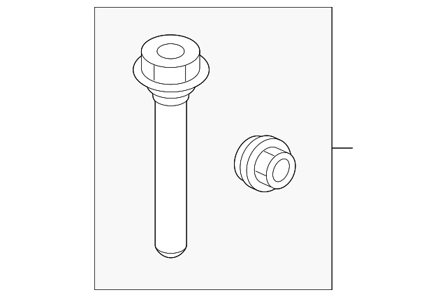 Caliper Mount Bushing Kit - BMW (34-11-6-872-804)