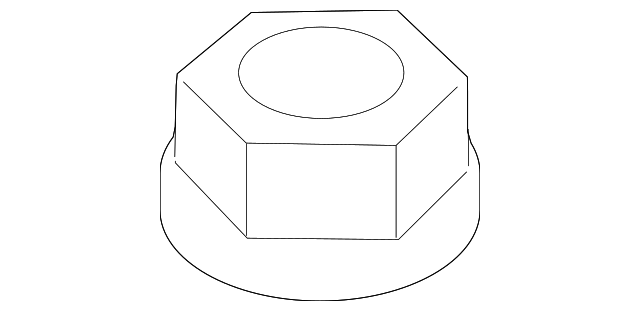 Air Bag Control Module Nut - BMW (34-50-6-859-776)