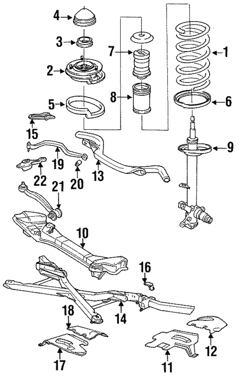 Spring Insulator - BMW (31-33-1-134-037)