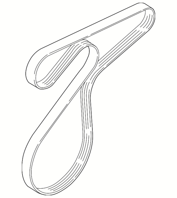 Serpentine Belt - BMW (11-28-8-573-253)