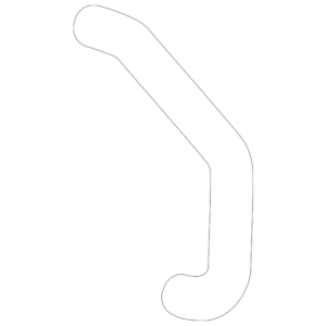 Water Hose Assembly - BMW (13-54-1-703-945)