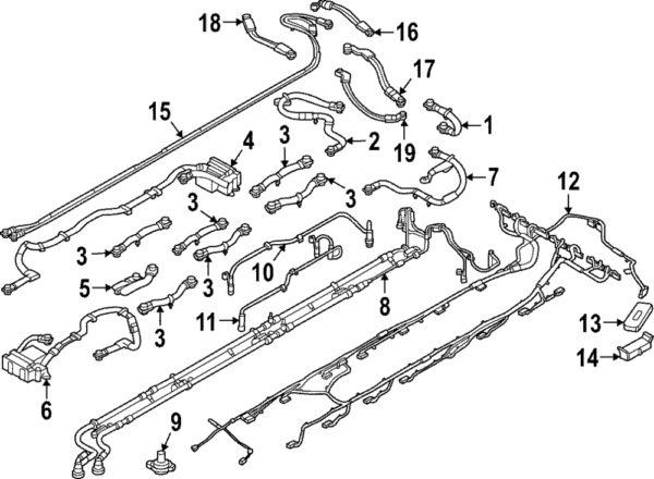 Wire Harness - BMW (61-27-8-848-261)