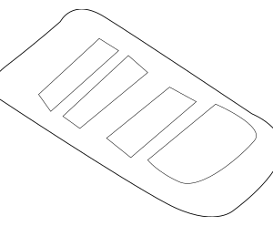 Roof Console - BMW (51-44-7-124-007)