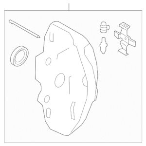 Disc Brake Caliper - BMW (34-10-6-891-336)
