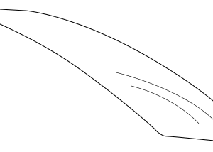 Back Glass - BMW (54-34-7-128-754)