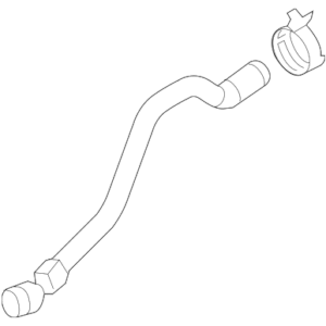 Lower Hose - BMW (17-12-7-604-546)