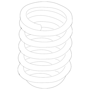 Coil Spring - BMW (31-33-6-890-980)