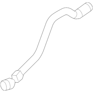 Lower Hose - BMW (17-12-7-648-644)
