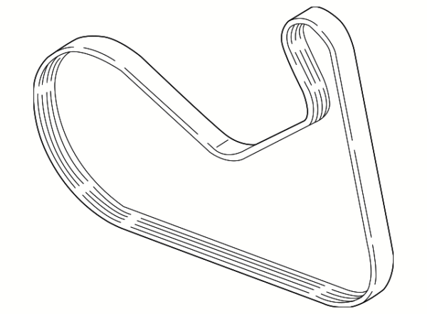 Serpentine Belt - BMW (11-28-8-646-475)