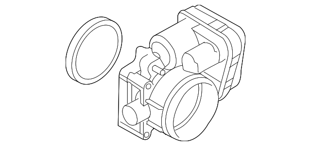 Throttle Body - BMW (13-54-7-502-444)