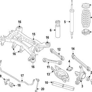 Knuckle - BMW (33-32-6-797-502)