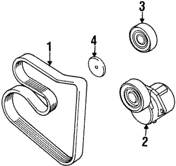 Belt Tensioner - BMW (11-28-1-247-051)