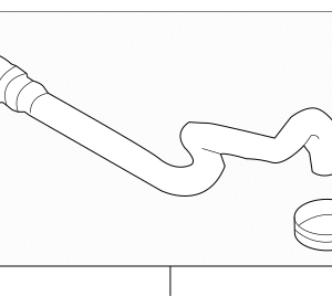 Engine Coolant Hose - BMW (17-12-7-575-453)