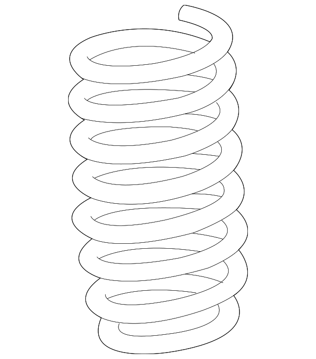 Coil Spring - BMW (33-53-6-889-967)