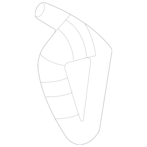 Engine Coolant Hose - BMW (11-53-8-091-173)