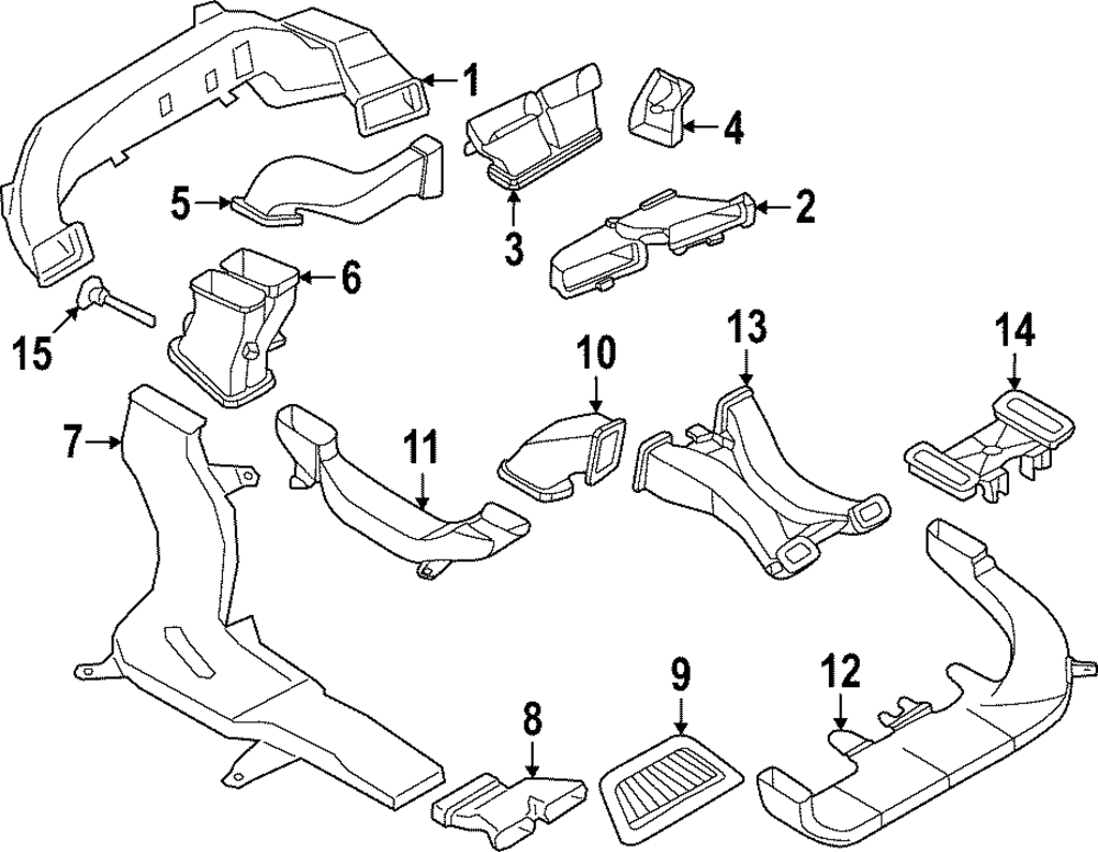 Duct Cover - BMW (51-47-9-496-571)