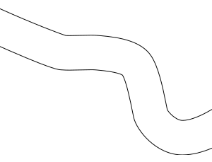 Water Hose Assembly - BMW (13-54-1-703-865)