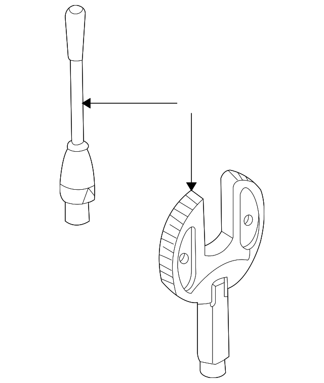 Antenna Mast - BMW (84-50-6-907-083)
