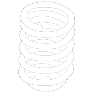 Coil Spring - BMW (31-33-6-851-924)