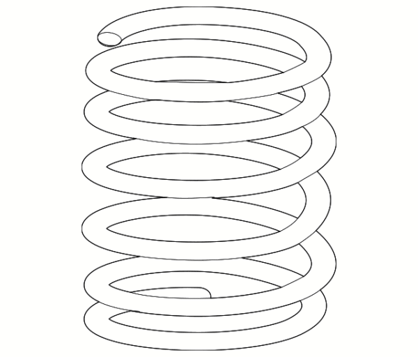 Coil Spring - BMW (33-53-6-779-861)