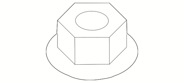 Reinforced Beam Nut - BMW (07-14-9-200-945)