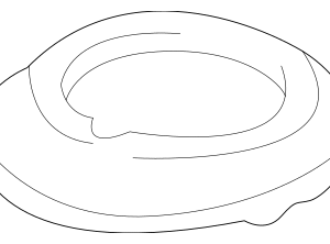 Lower Seat - BMW (31-33-1-091-864)