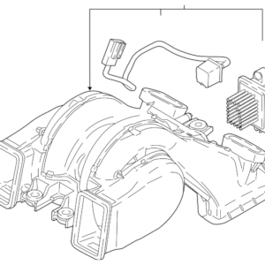 HVAC Blower Case Assembly - BMW (64-11-9-315-950)