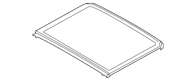 Rear Glass - BMW (54-10-7-445-464)