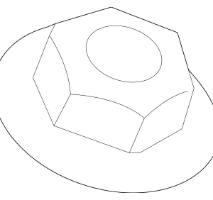 Trans Mount Nut - BMW (22-31-6-760-944)