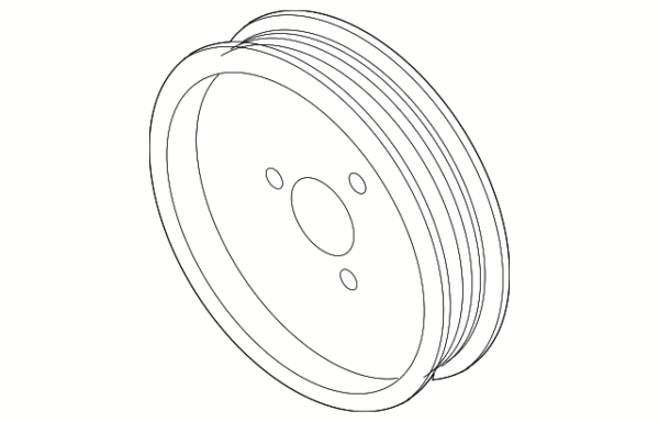 Power Steering Pump Pulley - BMW (32-42-7-508-865)