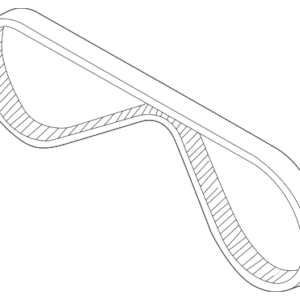 AC Belt - BMW (11-28-7-833-266)