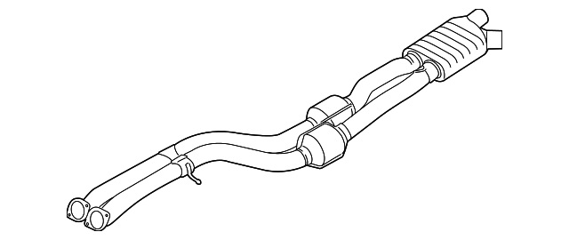 Center Pipe - BMW (18-30-8-094-373)