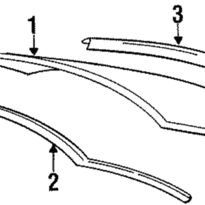 Glass - BMW (51-31-8-173-661)