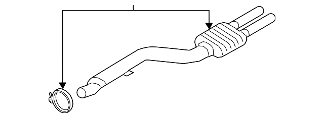 Catalytic Converter - BMW (18-30-8-576-148)
