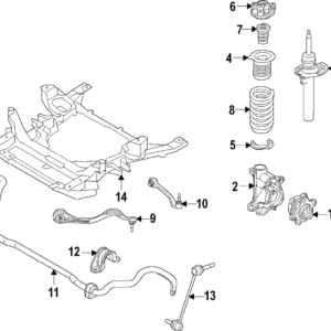 Coil Spring - BMW (31-33-6-891-264)