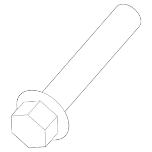 Ft Lateral Arm Adjust Bolt - BMW (33-30-6-784-802)