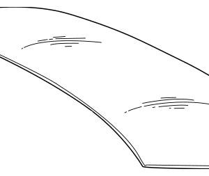 Back Glass - BMW (51-31-8-172-414)