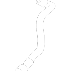 Water Hose - BMW (17-12-7-619-689)