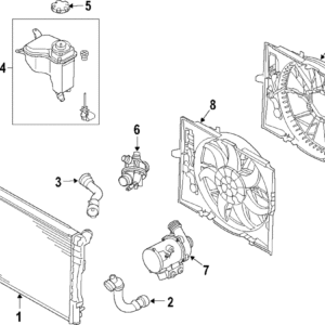 Lower Hose - BMW (17-11-7-521-066)