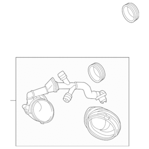 Intake Duct - BMW (13-71-7-848-152)