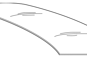 Back Glass - BMW (51-31-7-286-069)