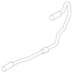Lower Hose - BMW (17-12-7-580-963)