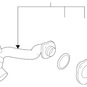 Inlet Pipe - BMW (11-53-7-516-414)