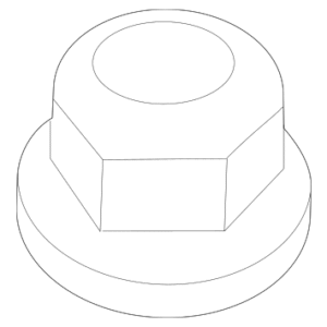 Lower Control Arm Lock Nut - BMW (07-11-9-906-287)