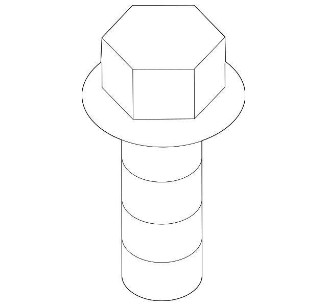 Axle Assembly Mount Bolt - BMW (07-11-9-904-956)
