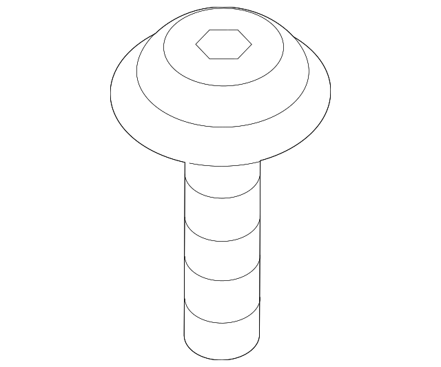 Fan Shroud Screw - BMW (07-14-8-598-226)