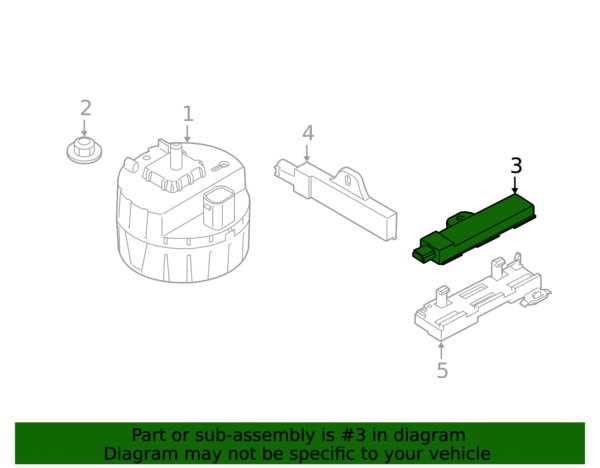 Keyless Entry Antenna - BMW (65-20-5-A1D-0B1) - Image 2